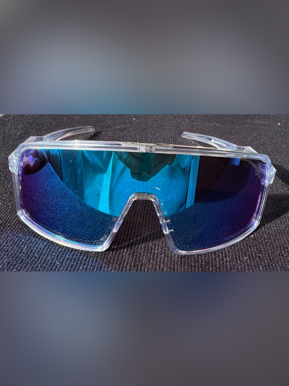 Oakley Authentic Prism Sapphire Lens/Moondust frame sunglasses